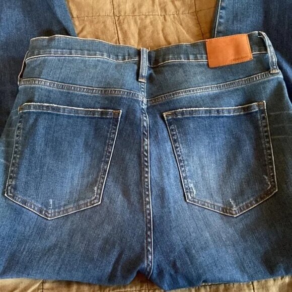 J.Crew 10" High-Rise Toothpick Jeans β Size 32P - Picture 6 of 7